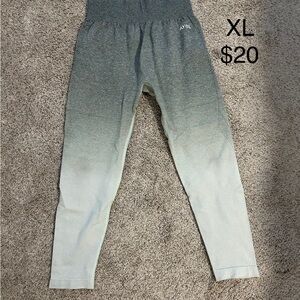 AYBL Gray Leggings Full-Length Stretchy
